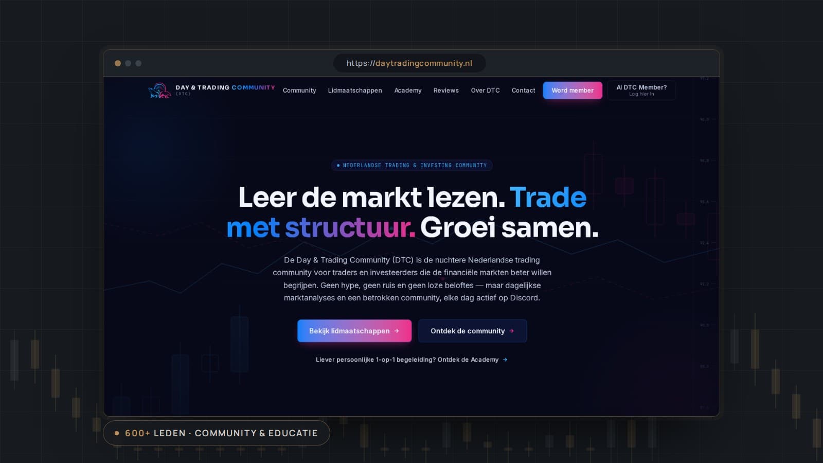 Beeld van Day & Trading Community